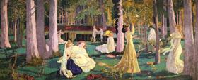 Maurice Denis A Game of Badminton china oil painting image